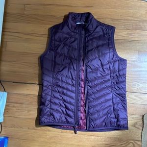 Purple Orvis vest, worn once or twice